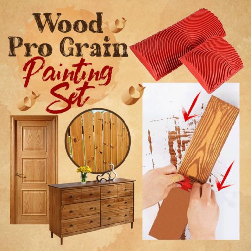 Realistic Wood Texture Brush Set
