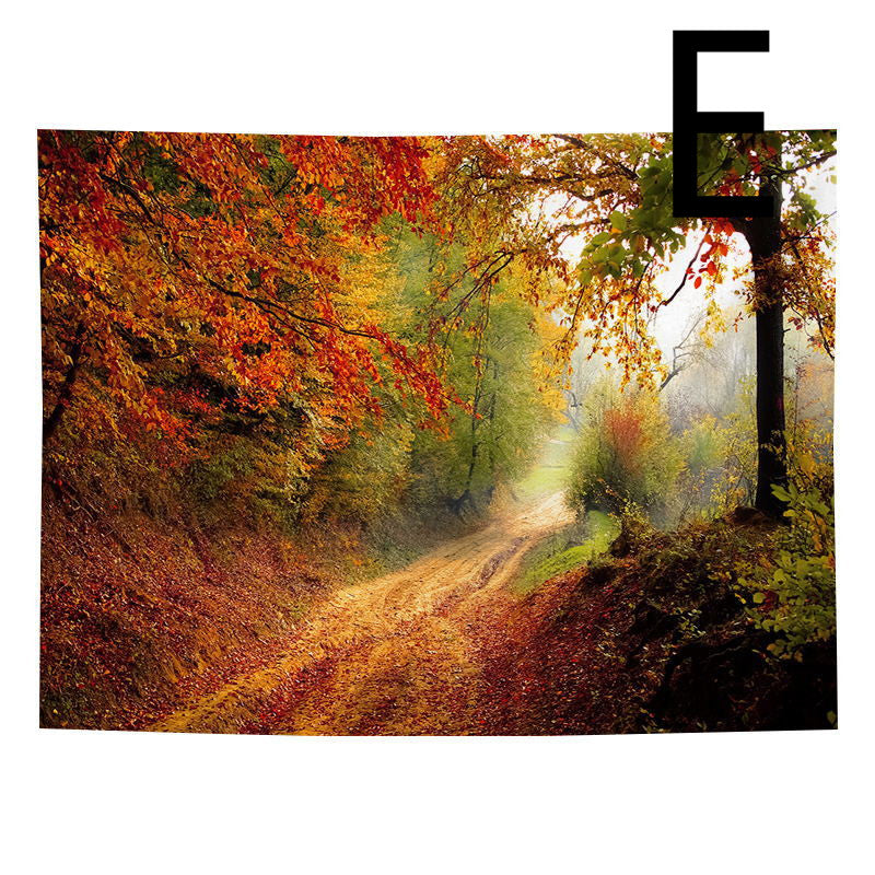 Bohemian Natural Forest Tapestry Wall Art