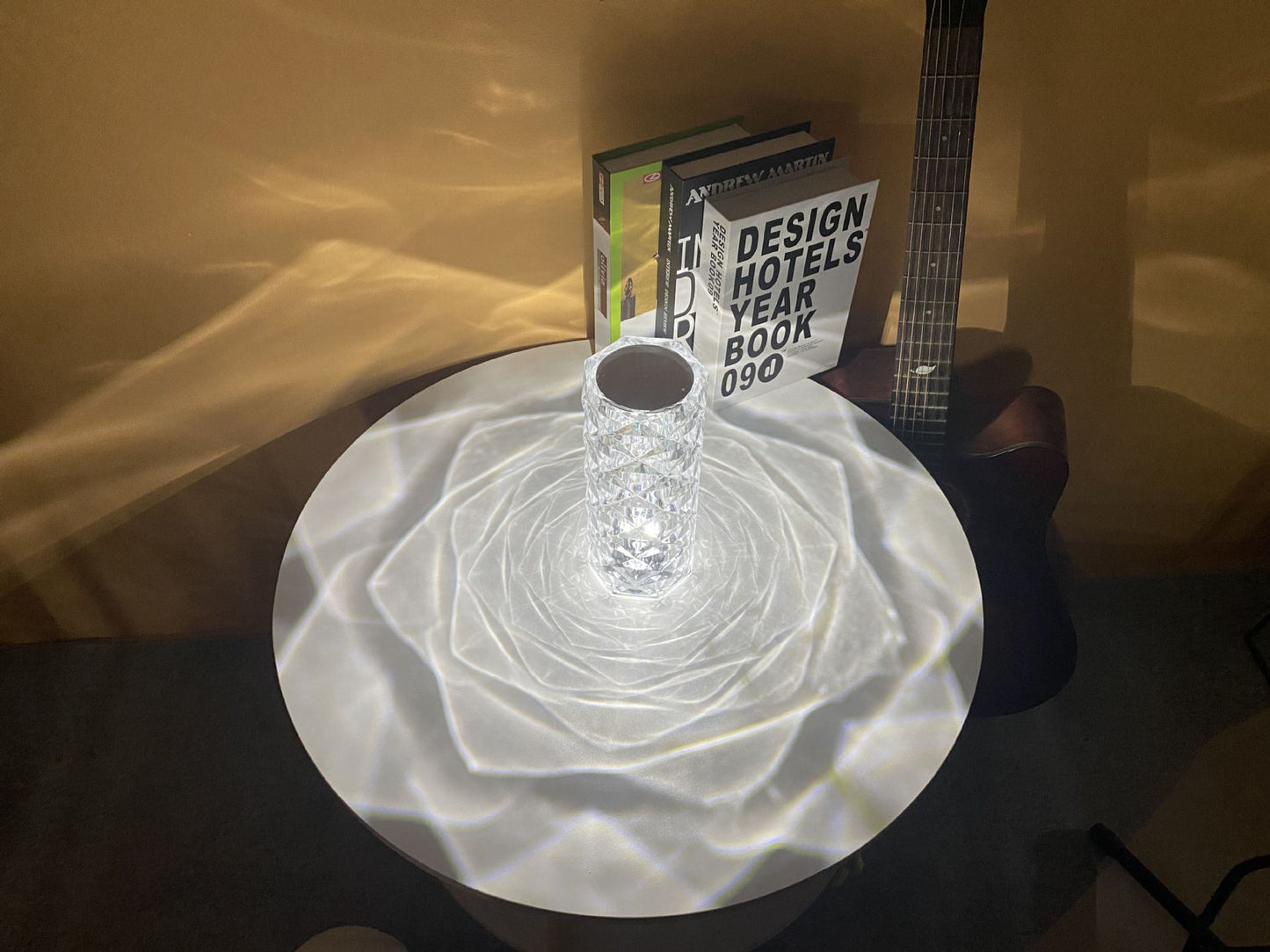 Crystal Rose Lamp