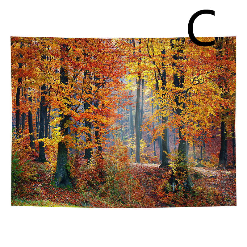 Bohemian Natural Forest Tapestry Wall Art