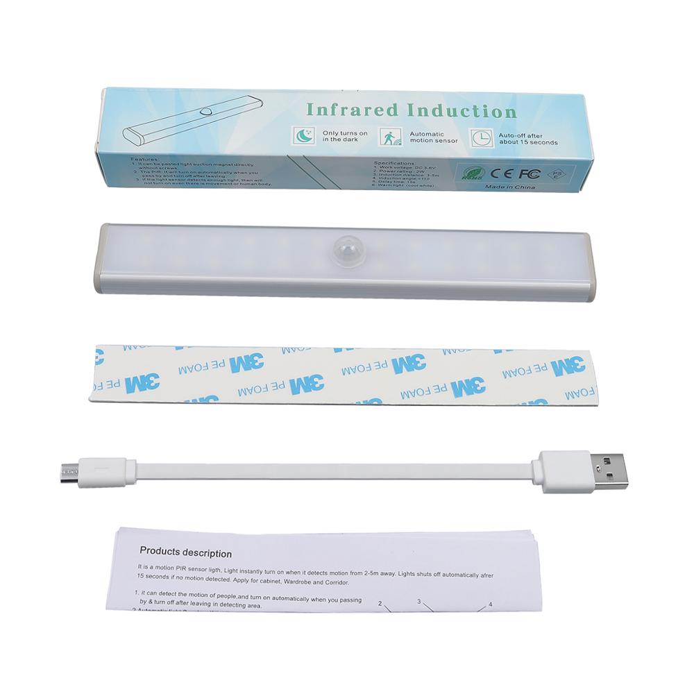 Human USB Charging Sensor Light