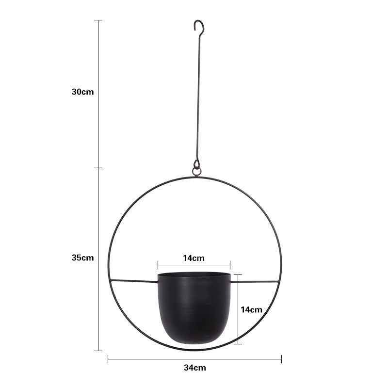 matte black hanging planter Luxury Hanging Planter – Unbound Decor
