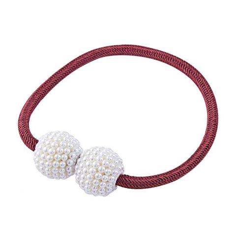Magnetic Curtain Pearl Tiebacks