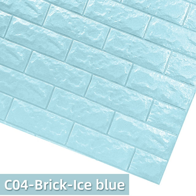 3D Brick Wall DIY Sticker